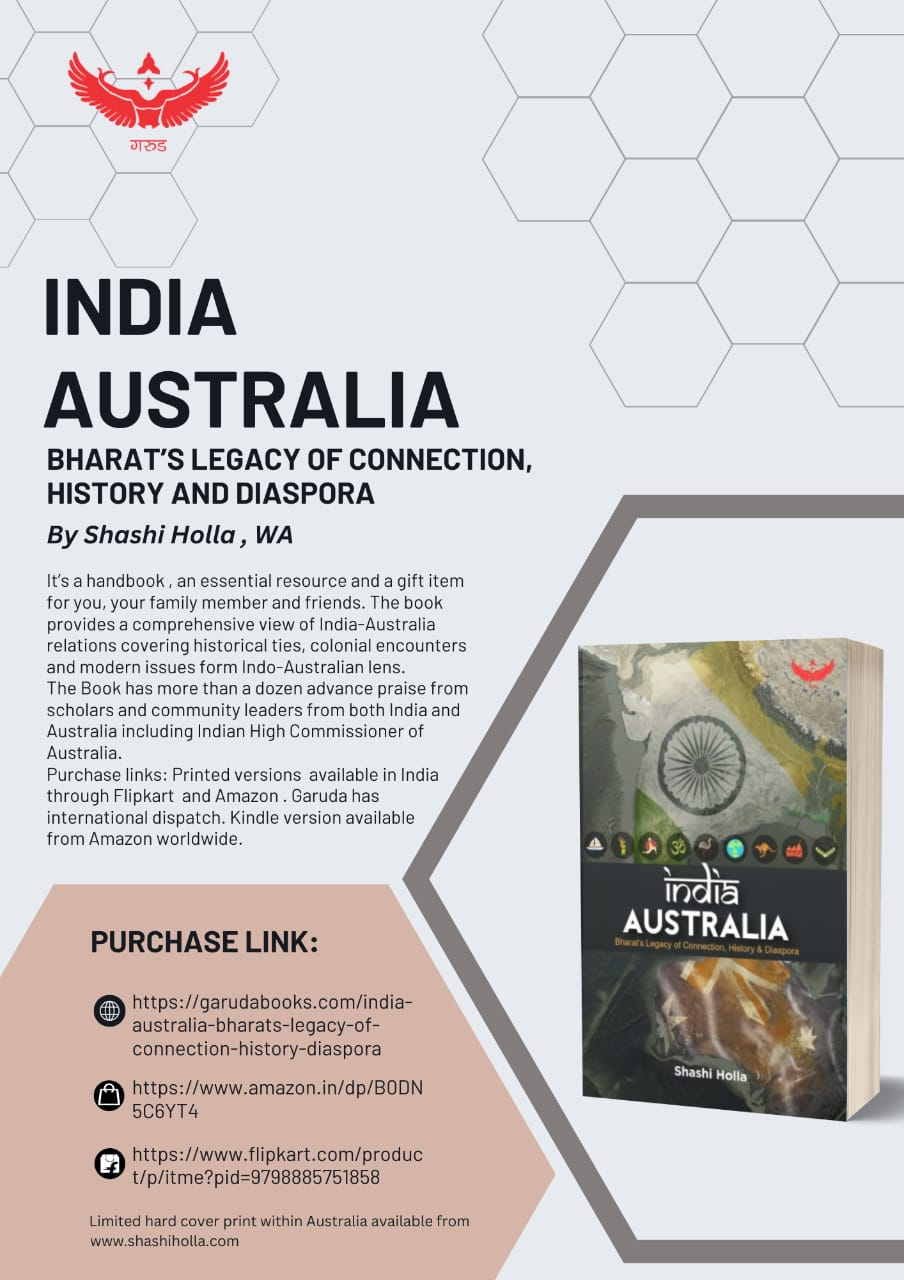 India Australia book is now live! India Australia book is now live!